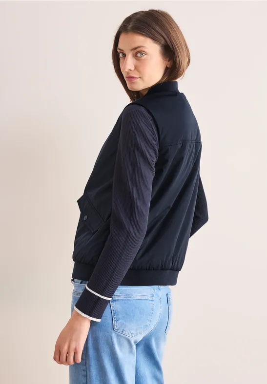 Gilet blouson universal blue