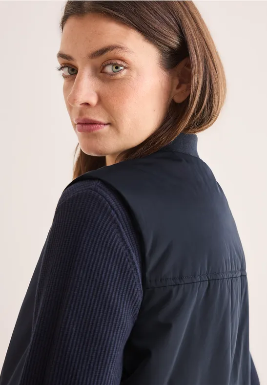Gilet blouson universal blue