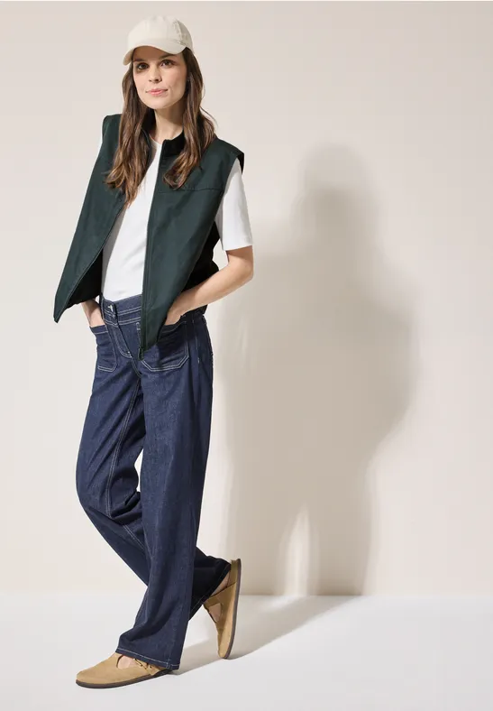 Blouson-Weste slate khaki