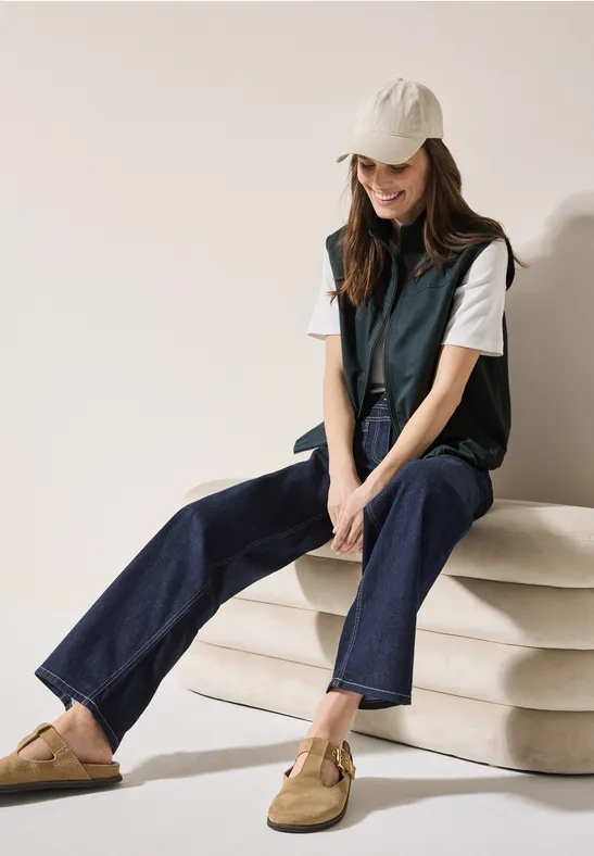 Blouson-Weste slate khaki
