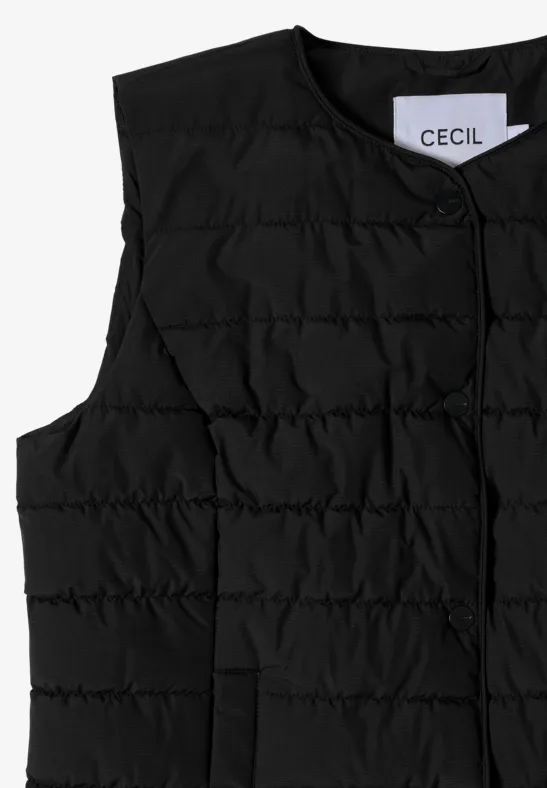 Weste zum Unterziehen Black