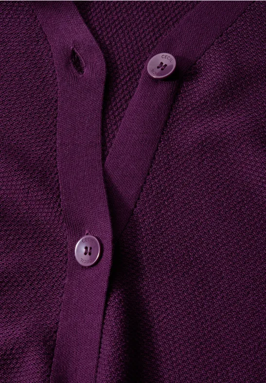 Cardigan structuré beloved berry