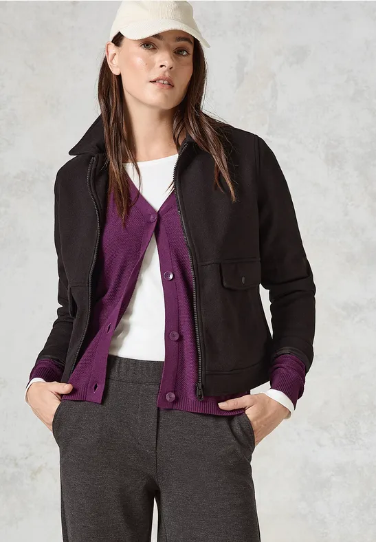 Cardigan structuré beloved berry