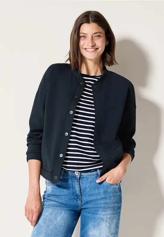 Blouson Silk-Touch universal blue