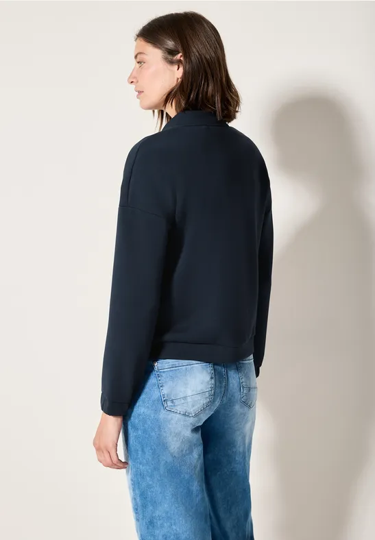 Blouson Silk-Touch universal blue