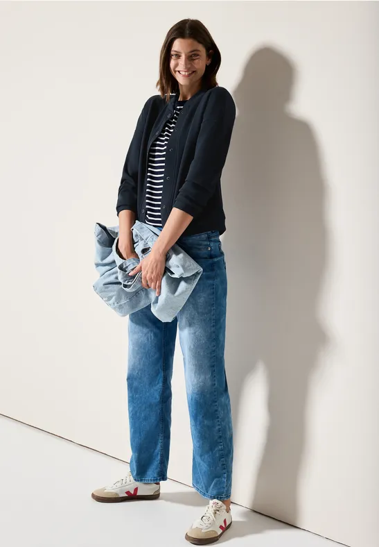 Blouson Silk-Touch universal blue