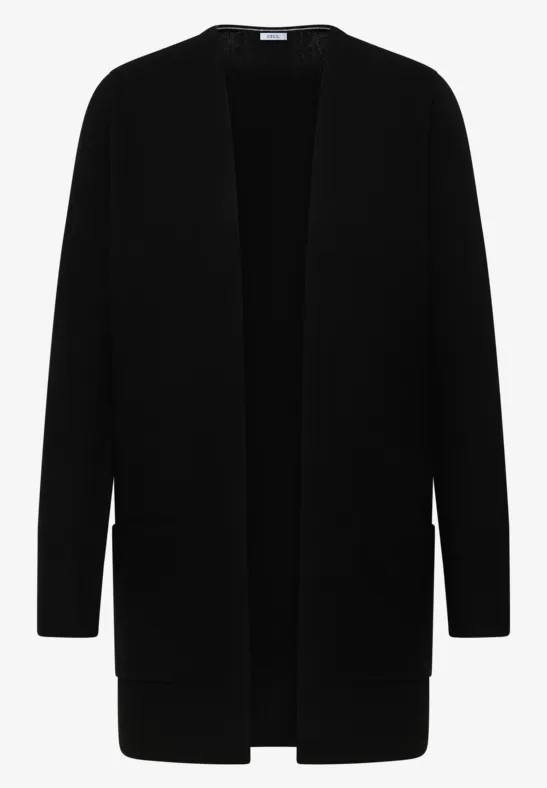 Offener Cosy Cardigan Black