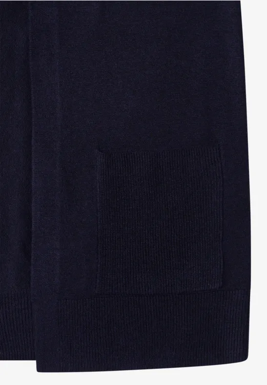 Offener Cosy Cardigan urban dark blue