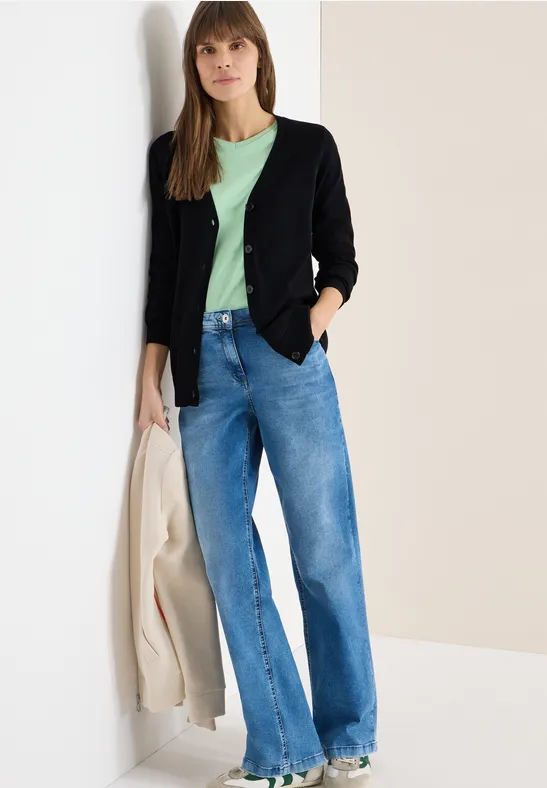 Cardigan de base Black