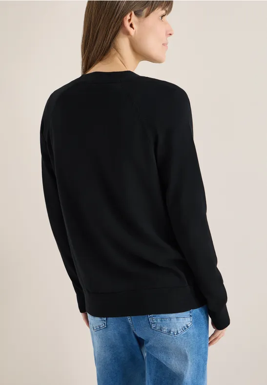 Cardigan de base Black