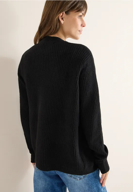 Cardigan structuré Black