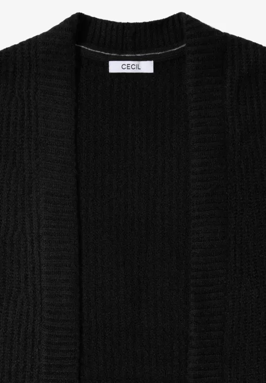 Cardigan structuré Black