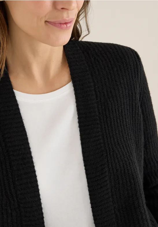 Cardigan structuré Black