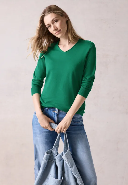 Pull-over malachite green