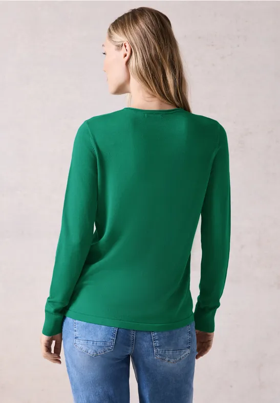 Pull-over malachite green
