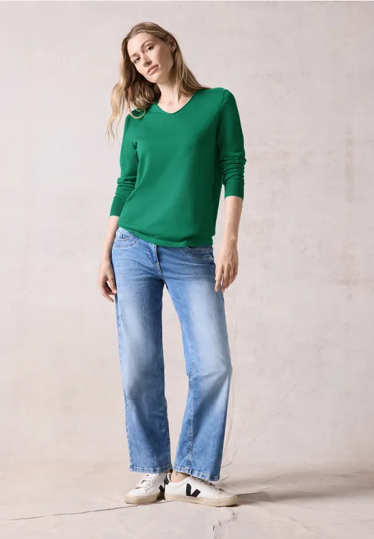 Pull-over malachite green