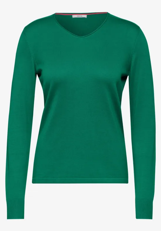 Pull-over malachite green