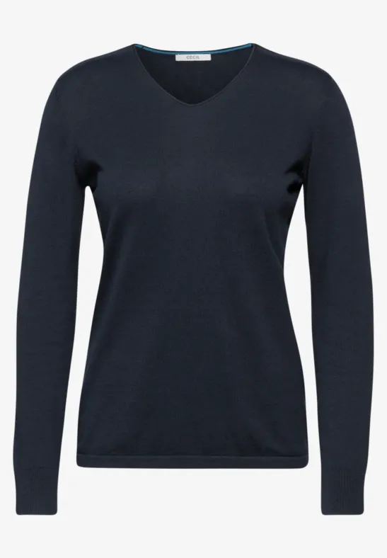 Pull-over deep petrol