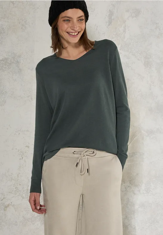 Pull-over active khaki