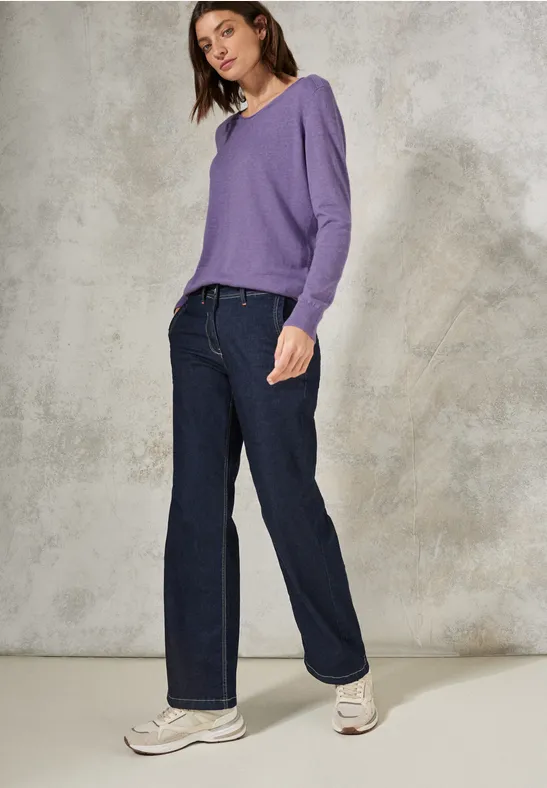 Pull-over gentle lilac melange