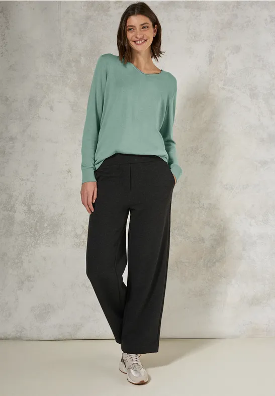 Sweter glaced salvia green