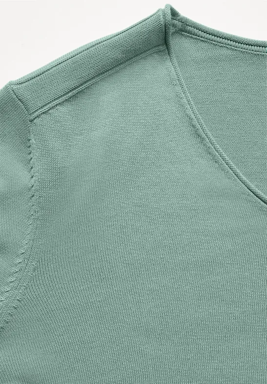 Sweter glaced salvia green