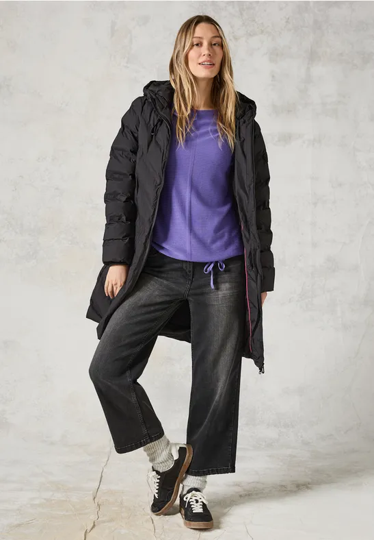 Pull en maille fine wild lilac