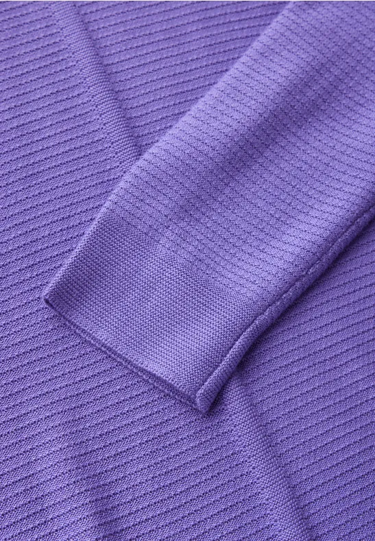 Pull en maille fine wild lilac