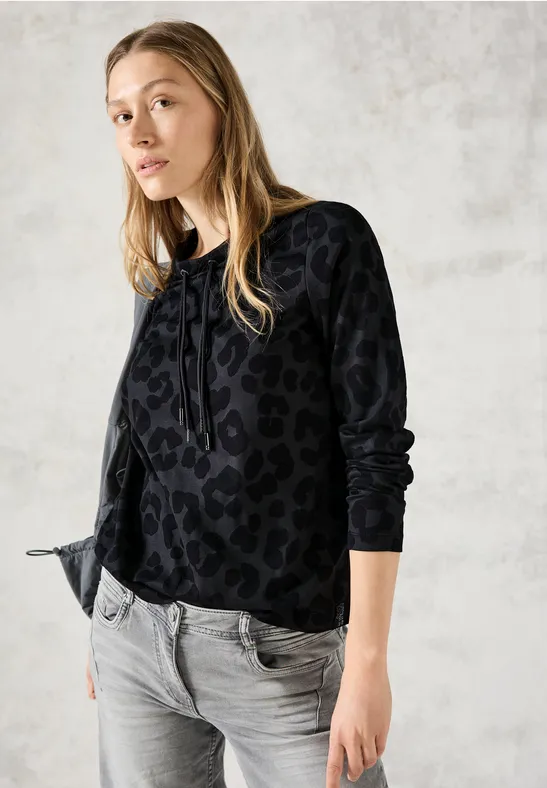Leo Raglan Sweater Black