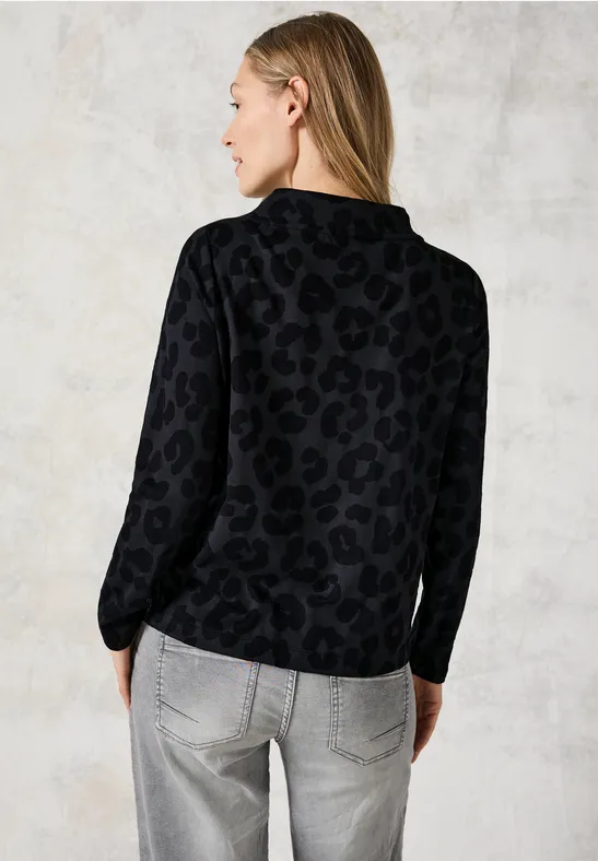 Leo Raglan Sweater Black