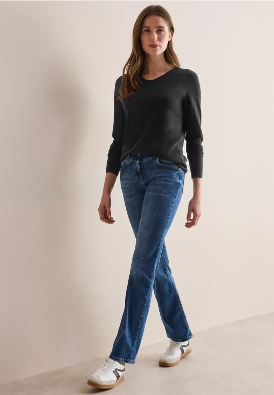 Feinstrickpullover Black