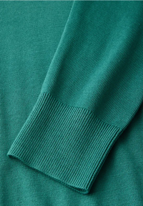 Feinstrickpullover sea green