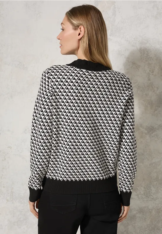 Pull à motifs Black