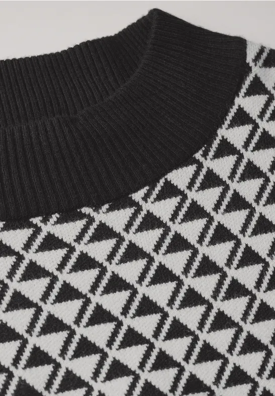 Pull à motifs Black