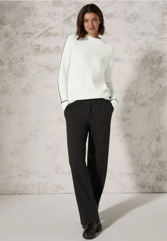 Pullover mit Detail vanilla white