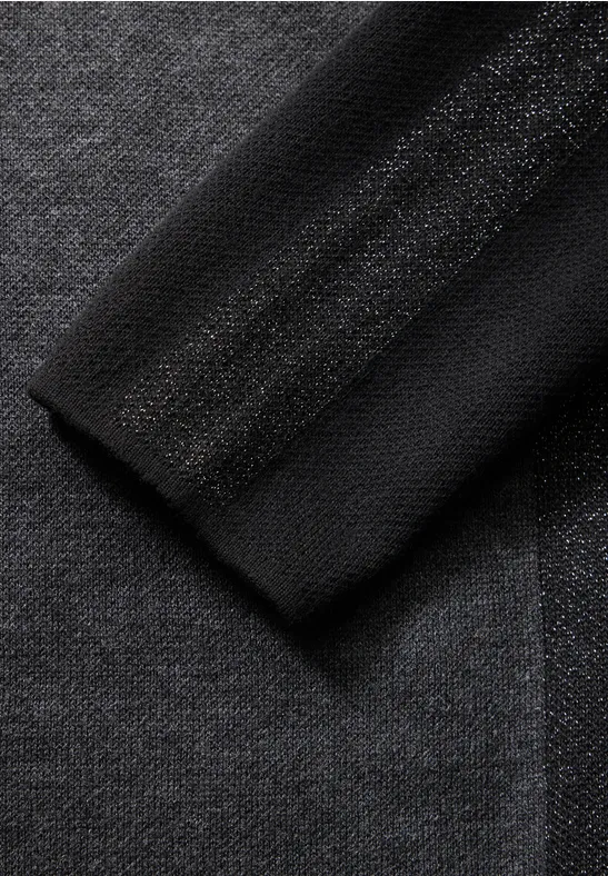 Pull avec détails scintillants Black