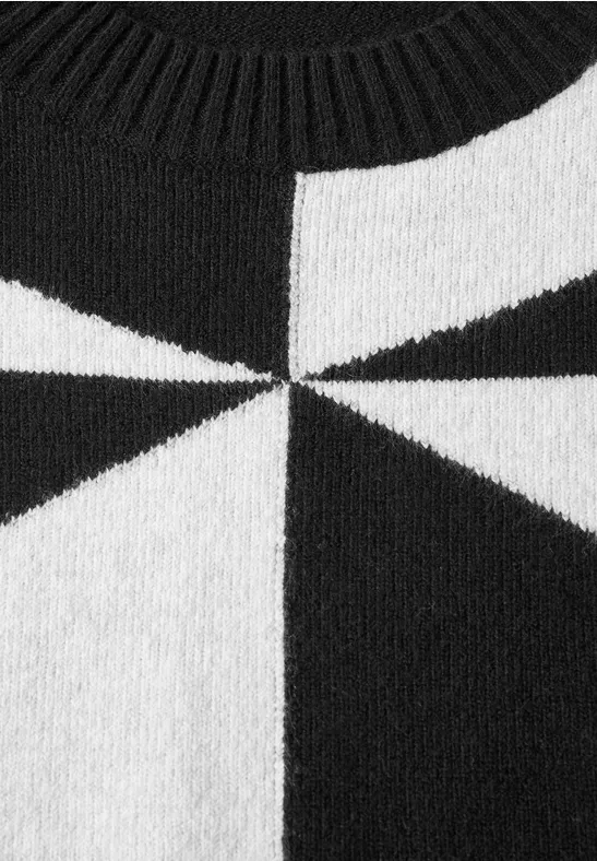 Pull à motifs Black