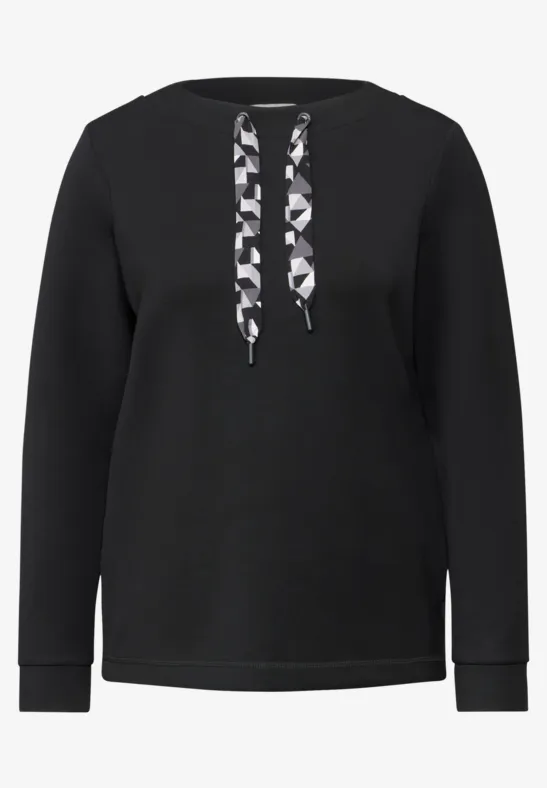 Modalmix Sweatshirt Black