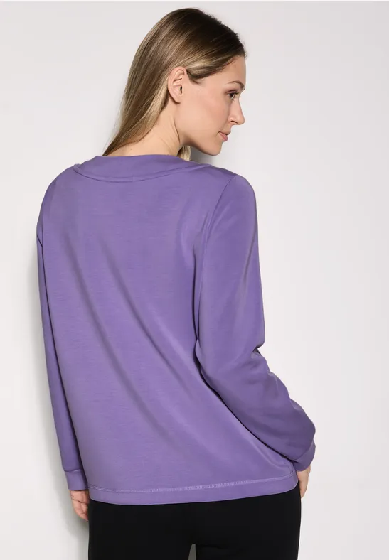 Modalmix Sweatshirt gentle lilac