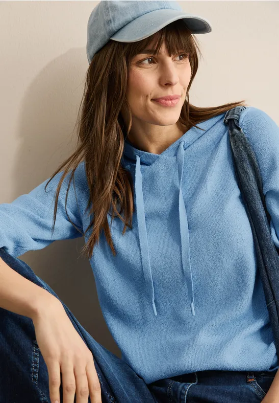 Hoodie léger fresh light blue