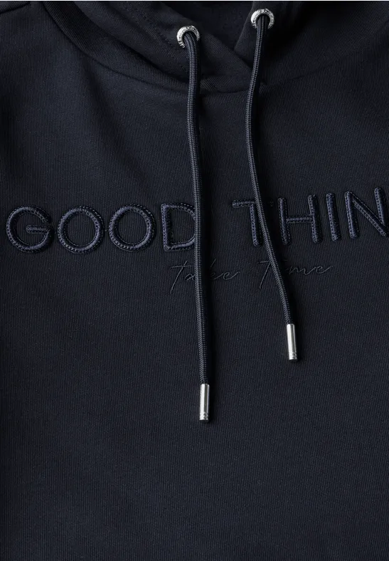 Hoodie avec artwork universal blue