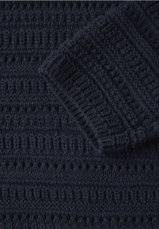 Pull en maille universal blue