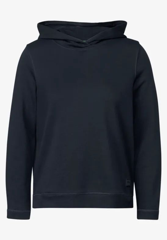 Sweat à capuche de base universal blue