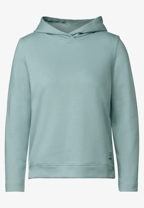 Basic Hoodie cool salvia green