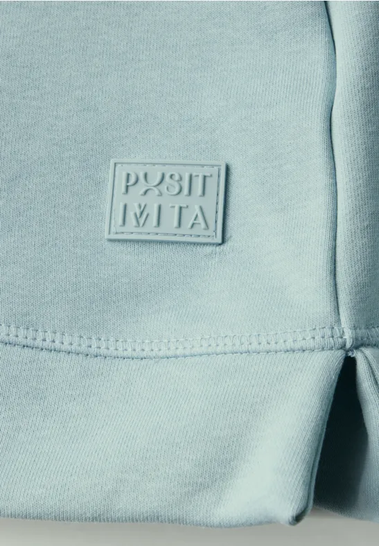 Basic Hoodie cool salvia green