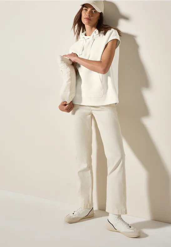 Bluza z krótkim rękawem vanilla white