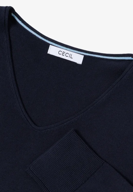 Pull basique urban dark blue