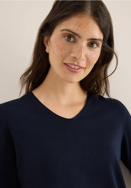 Pull basique urban dark blue