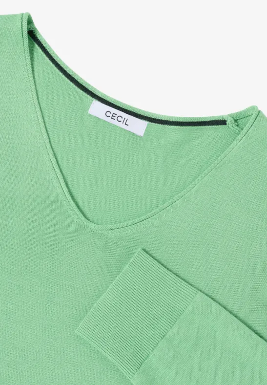 Basic Pullover fennel green