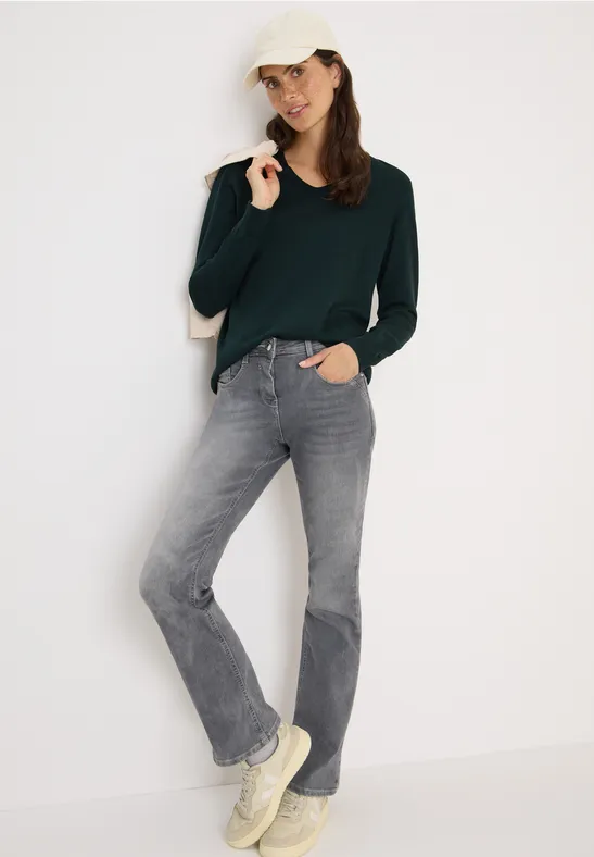 Basic Pullover ink green